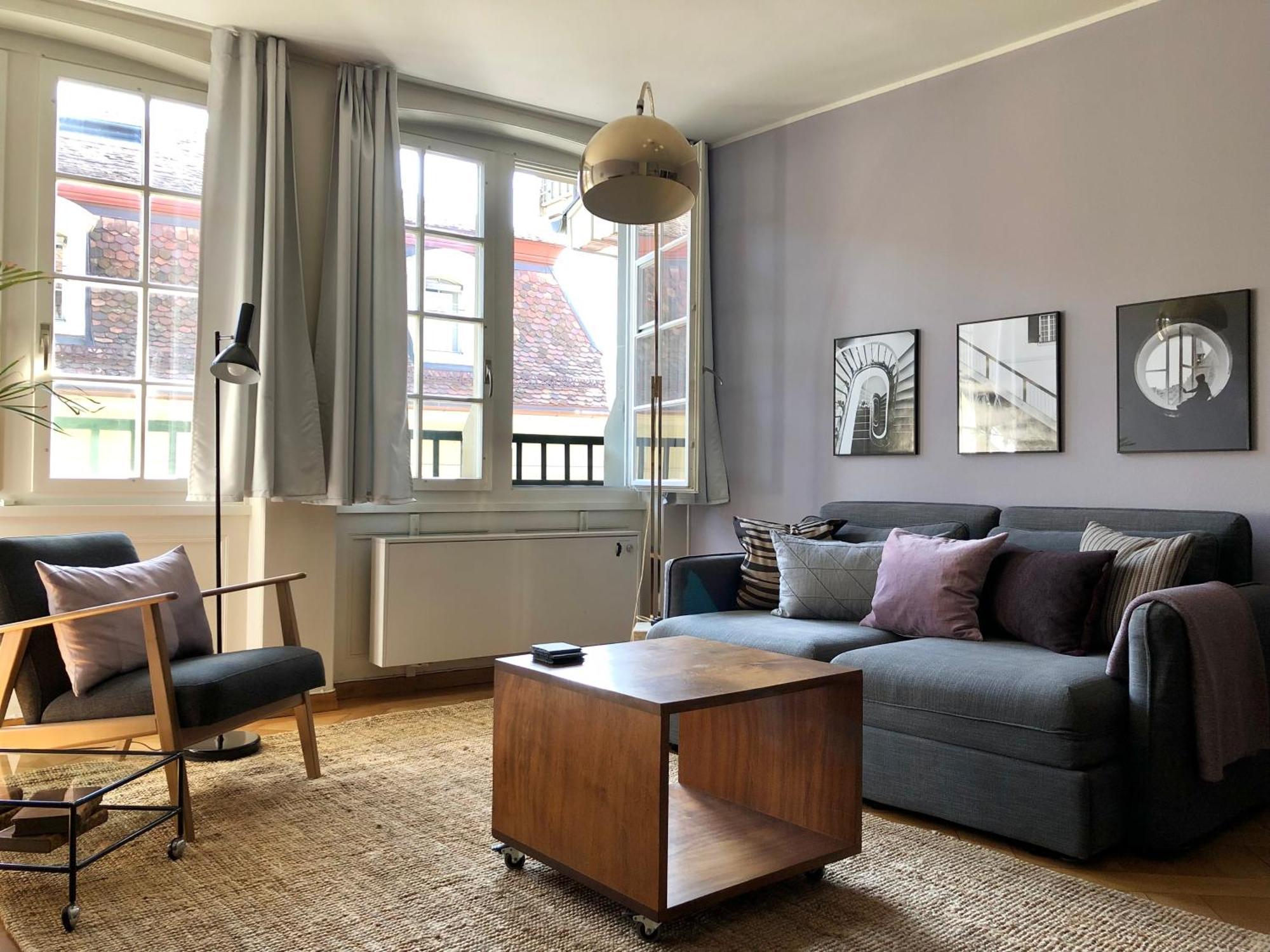 Historical, Bright & Beautiful In Old City - 3Rd Floor Bern Exteriör bild